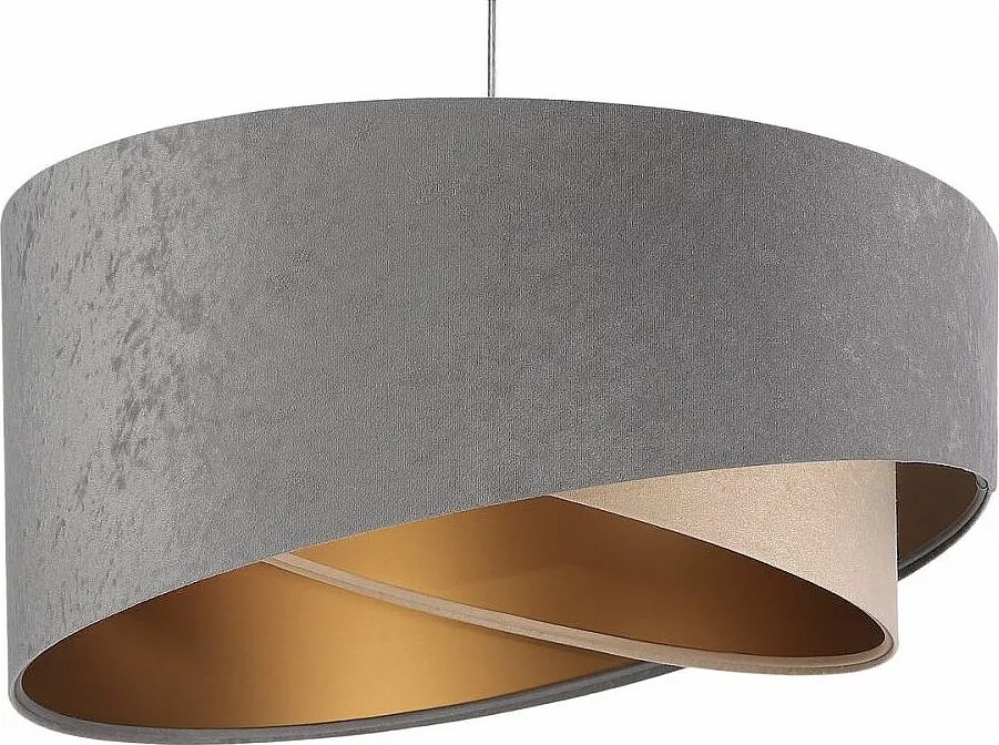 Lampa wisząca THUNDERCLOUD BLUE granatowa/srebrna