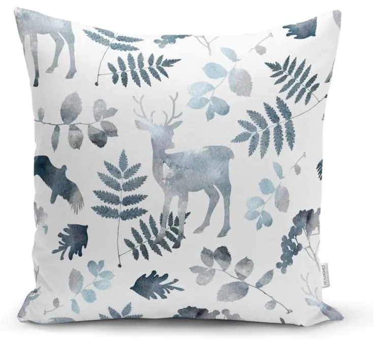 Zestaw 4 świątecznych poszewek na poduszki i bieżnika Minimalist Cushion Covers Christmas Forest