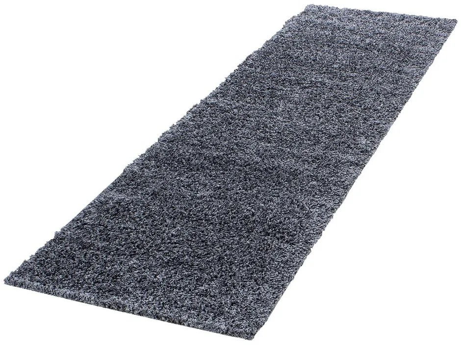 Ciemnoszary chodnik 80x250 cm Life – Ayyildiz Carpets