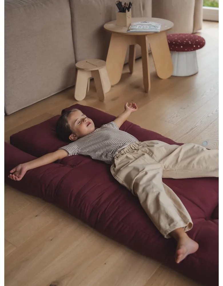 Pomarańczowy fotel dziecięcy Mini Hippo – Karup Design