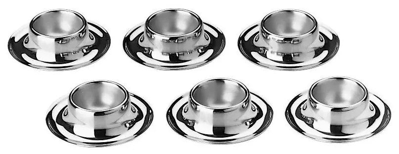 WMF - Zestaw stojaków na jajka CROMARGAN AKTUELL 6 szt. stal nierdzewna