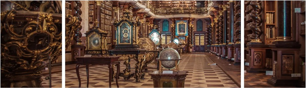 Obraz - Praga Clementinum (170x50 cm)
