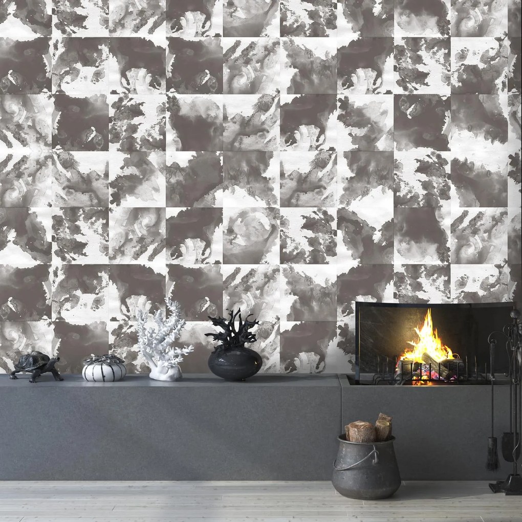 Fototapeta - Mozaika atramentowa (196x136 cm)