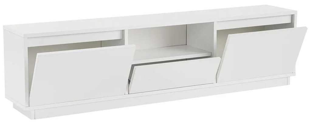 Stolik TV Vanguard Natural White