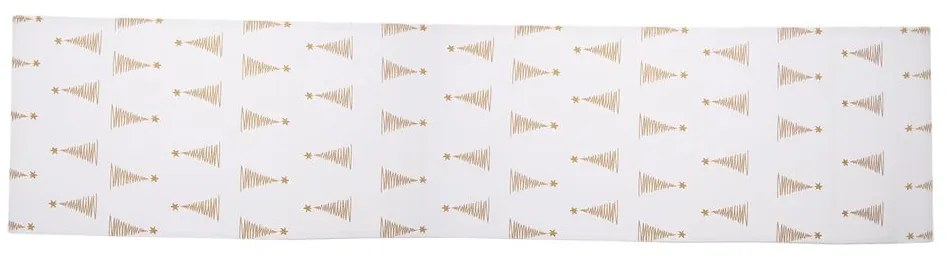 Bawełniany bieżnik ze świątecznym motywem 32x130 cm – Orion