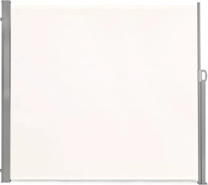 Parawan ogrodowy boczny na taras składany AW-011A, 300x180 cm, beżowy