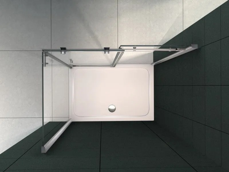 Brodzik prysznicowy prostokątny140x90 cm - Z zestawem odpływowym