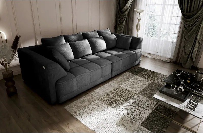 Sofa TIGA Kanapa z funkcja spania Elektryczny System rozkładania WERSAL