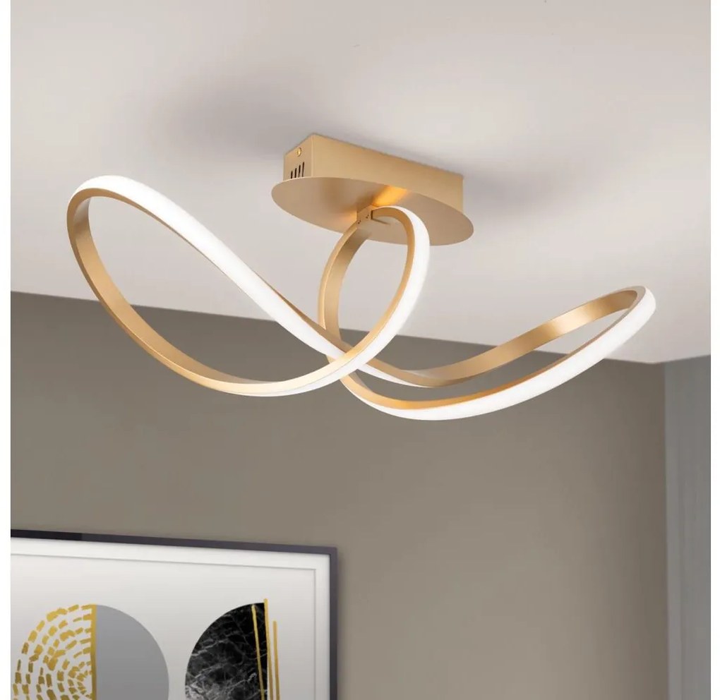 Orion DL 7-694 - LED Ściemnialny żyrandol natynkowy CIRCUS LED/30W/230V złoty