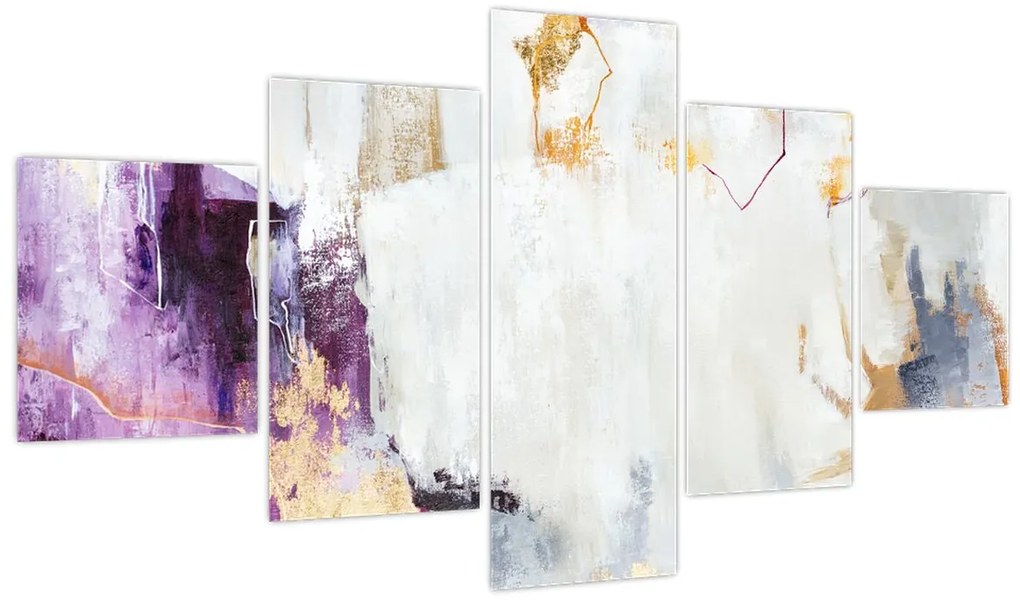 Obraz - Abstrakcja (125x70 cm)