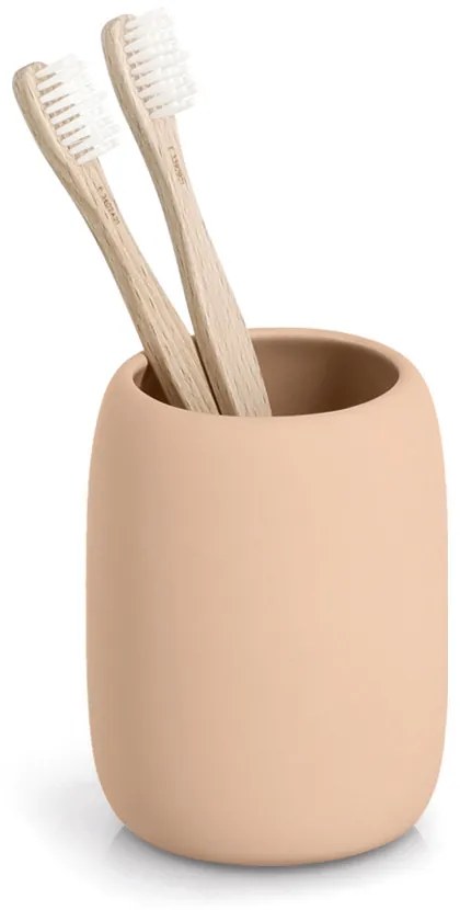 Kubek na szczoteczki do zębów BRASS TONE, Ø 8,4 cm