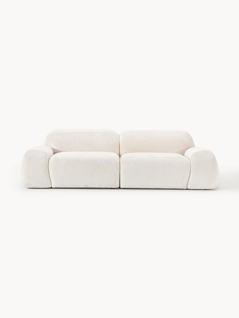 Sofa modułowa Teddy-Bouclé Wolke (3-osobowa)