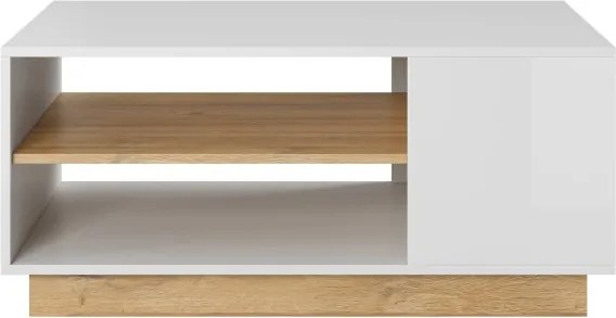 RACO Stolik Kawowy Biały – Nowoczesny Stół do Salonu