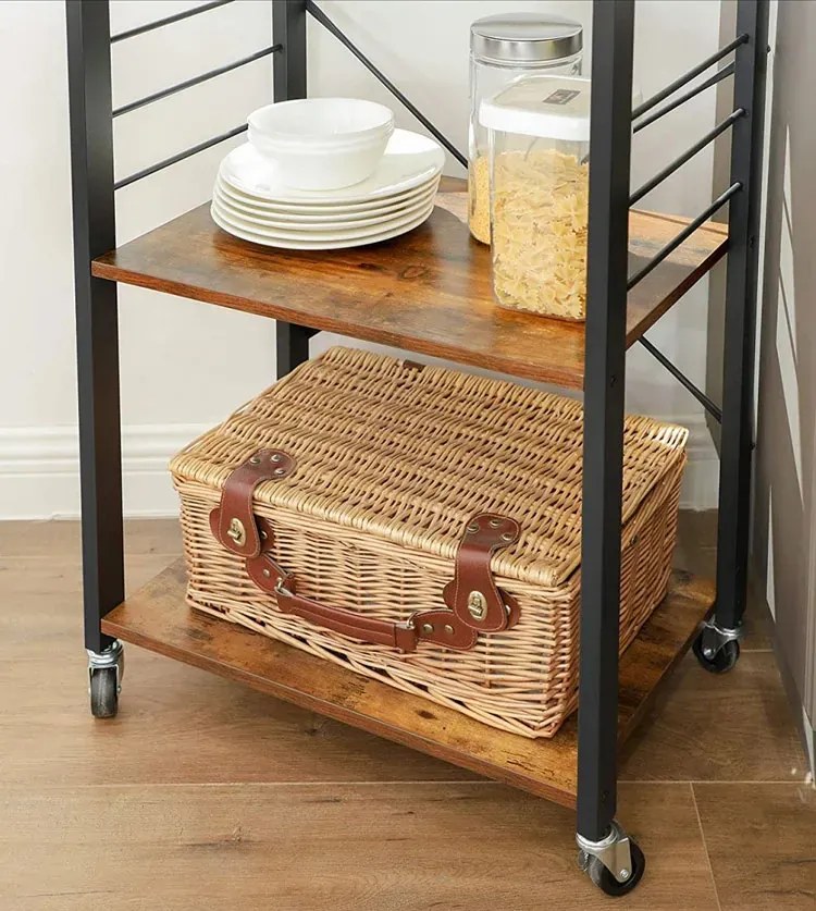 Stolik Kuchenny Na Kółkach Z Blokadą G1-S30