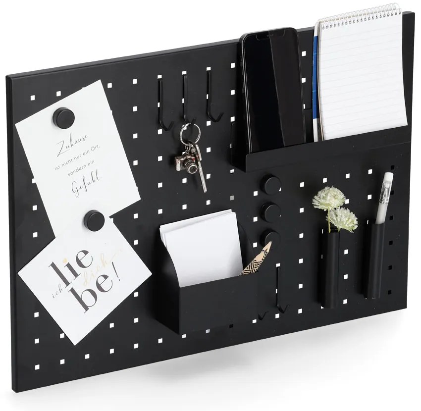 Metalowa tablica, organizer, 50 x 35 cm
