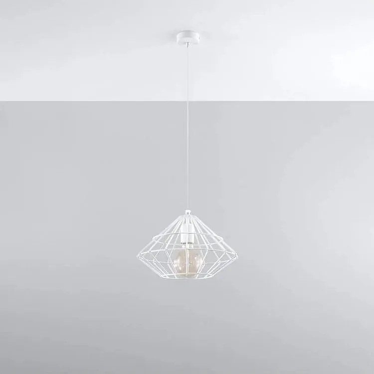 Lampa wisząca UMBERTO biała
