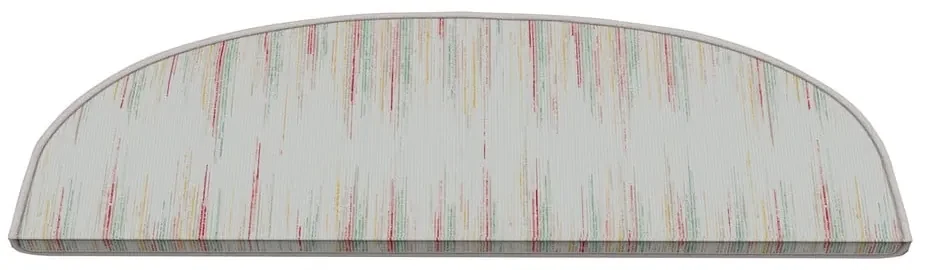 Kremowe dywaniki na schody zestaw 16 szt. 20x65 cm Rainbow Road – Vitaus