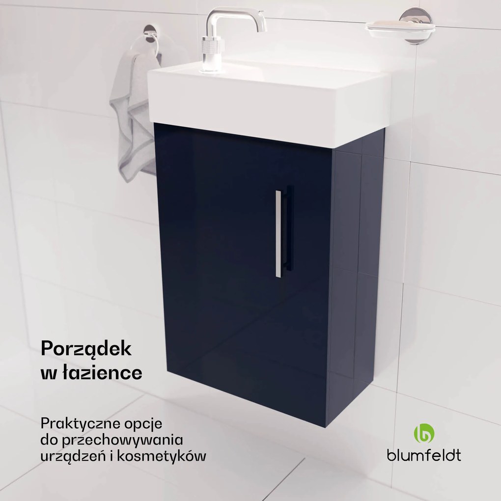 Blumfeldt Johnstone szafka łazienkowa z umywalką