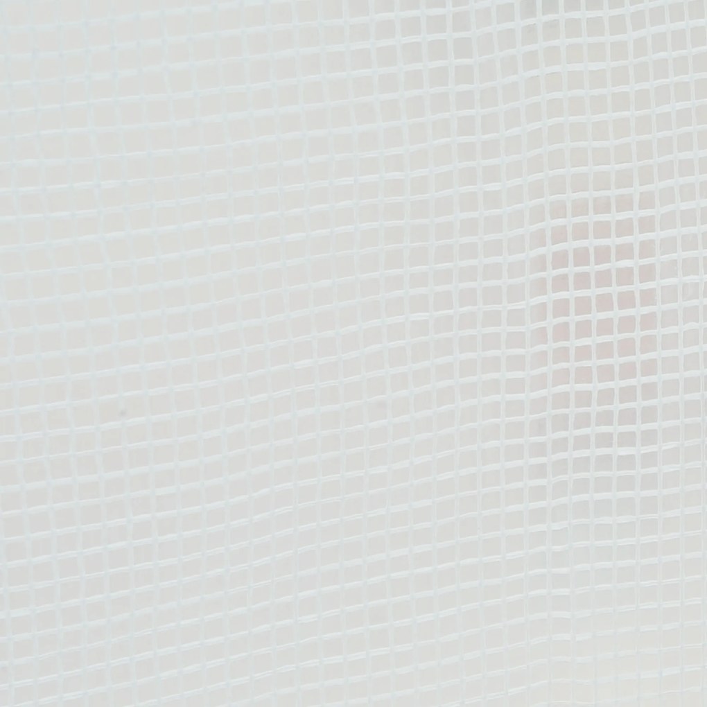 Outsunny szklarnia foliowa przestronna 445x200x200cm biała stabilna konstrukcja do uprawy roślin | Aosom PL