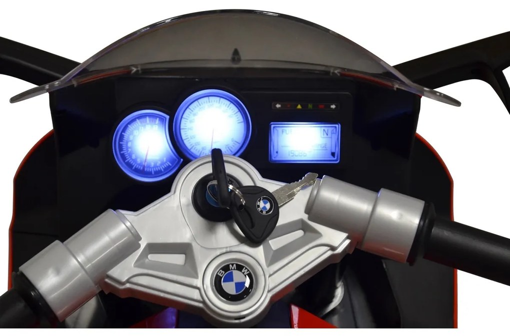 Buddy Toys BEC 6010 Elektryczny motocykl BMWK1300, biały