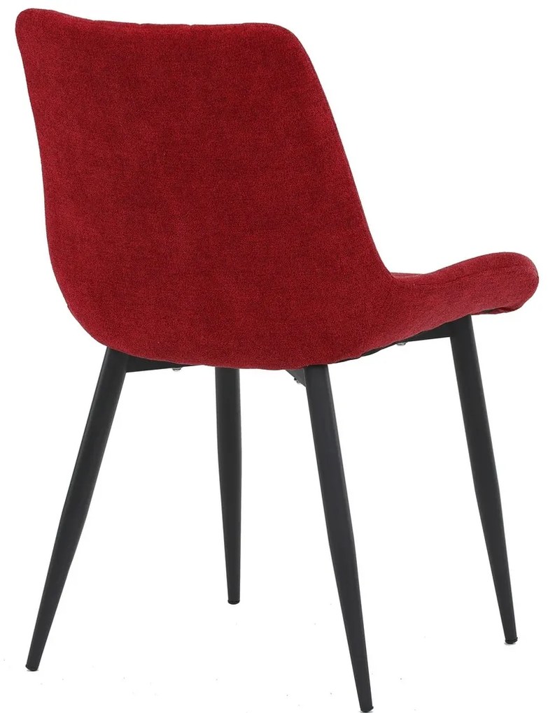 Zestaw krzeseł do jadalni DCL-218 RED2, 4 szt.