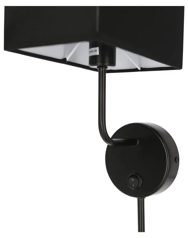 Czarny kinkiet Keto – Candellux Lighting
