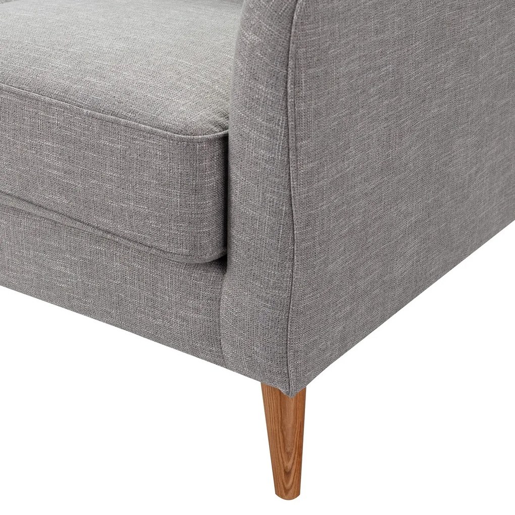 Sofa Venuste grey linen 2-os.