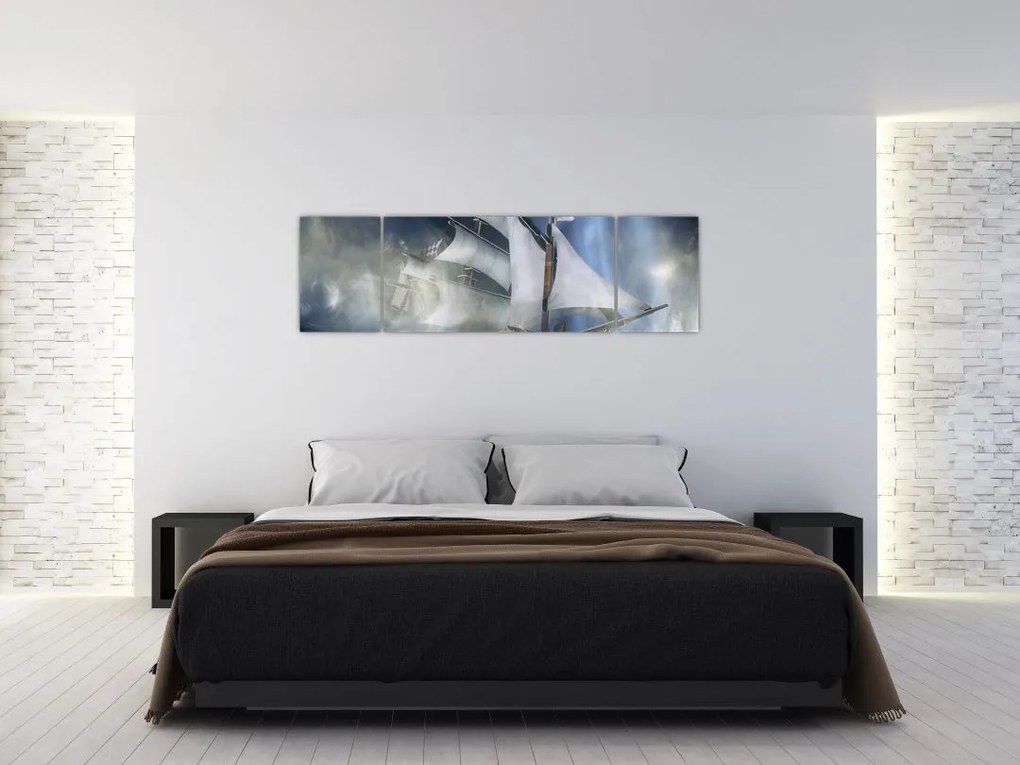 Obraz - Statek widmo (170x50 cm)