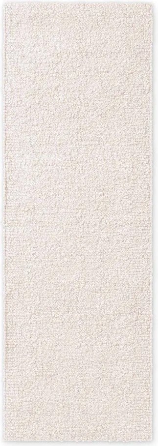 Chodnik z materiału bouclé tkany ręcznie w kolorze kości słoniowej 80x200 cm Notting Hill Portobello – Ted Baker