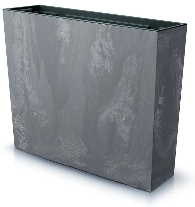 Skrzynka Urbi Case Beton Effect 58 x 18 x 49,8 cm marengo PROSPERPLAST
