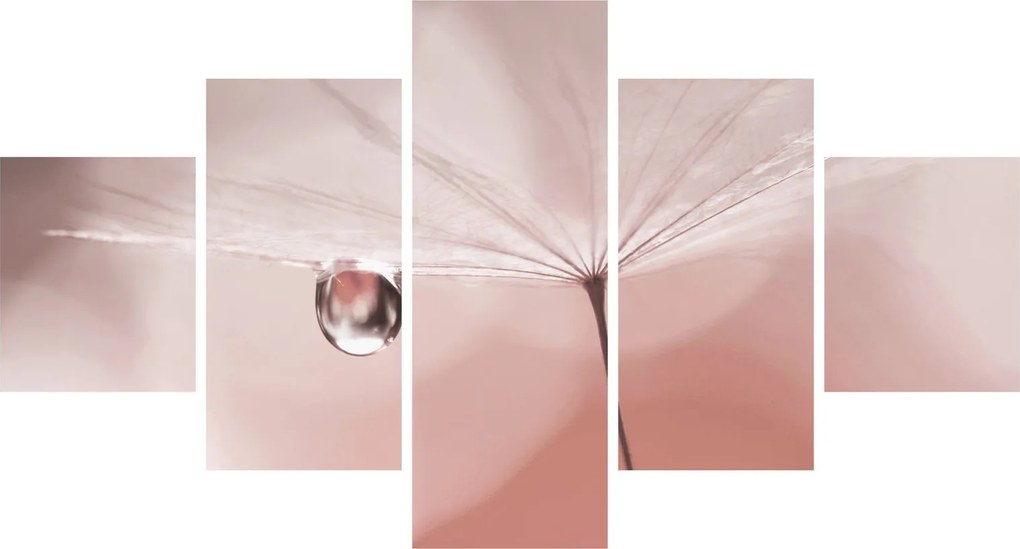 Obraz - Kropla rosy (125x70 cm)