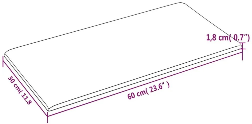 Materiałowe niebieski panele ścienne P4-K77