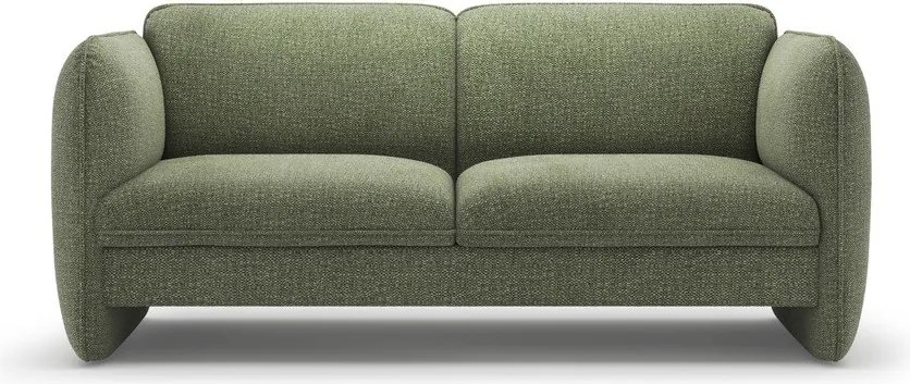 Zielona sofa z tkaniny szenilowej 168 cm Georgia – Micadoni