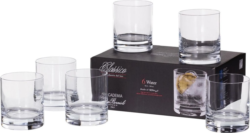 Szklanki do wody Classico 6 szt. 320ml