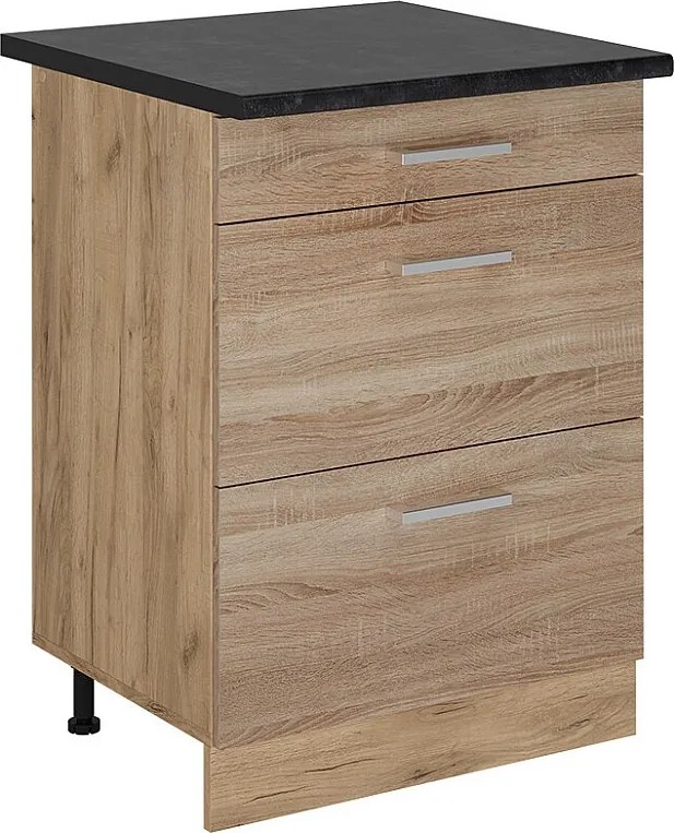 Szafka dolna do kuchni sonoma 60x60x81.6 r-line