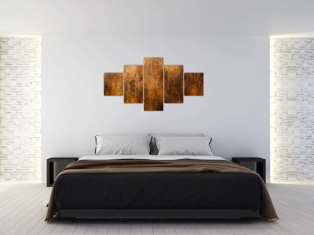 Obraz - Detal drewna (125x70 cm)