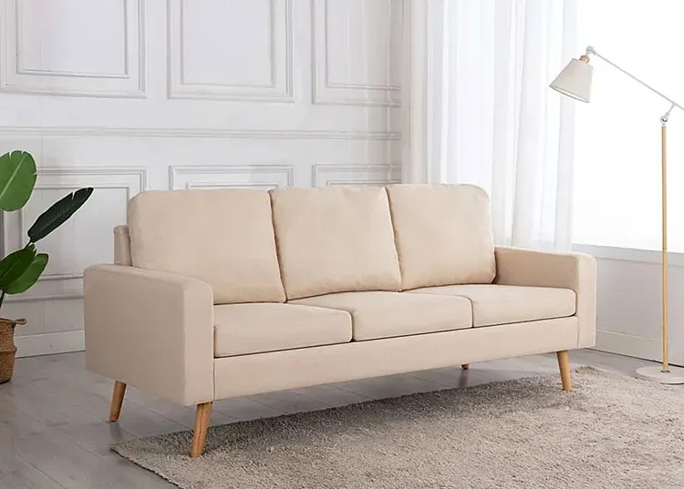 3-osobowa kremowa sofa - Muria 3Q