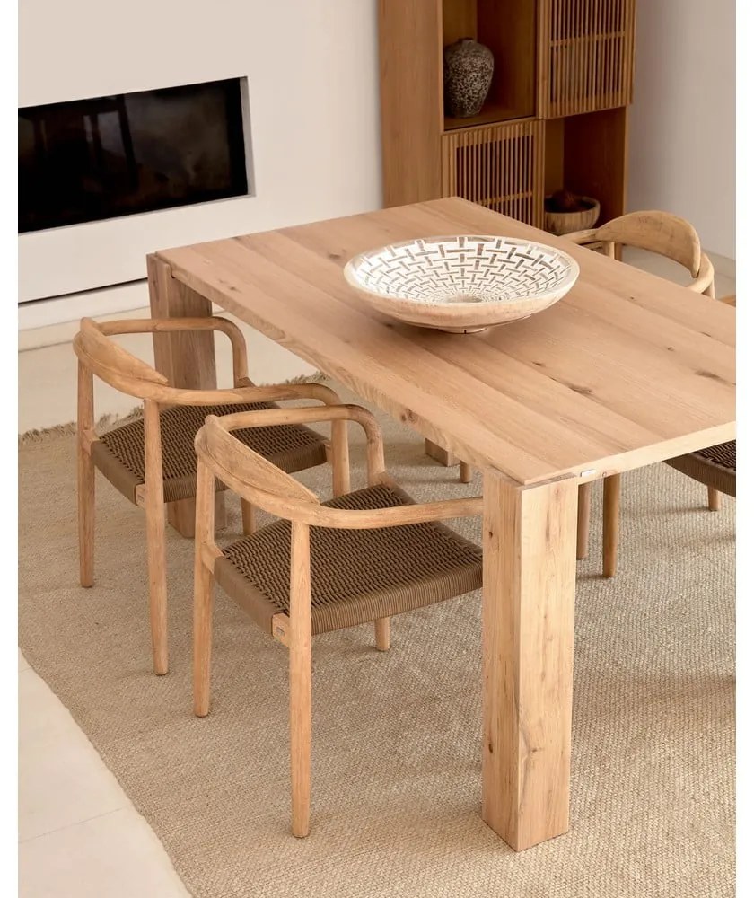 Stół w dekorze dębu 100x200 cm Deyanira – Kave Home