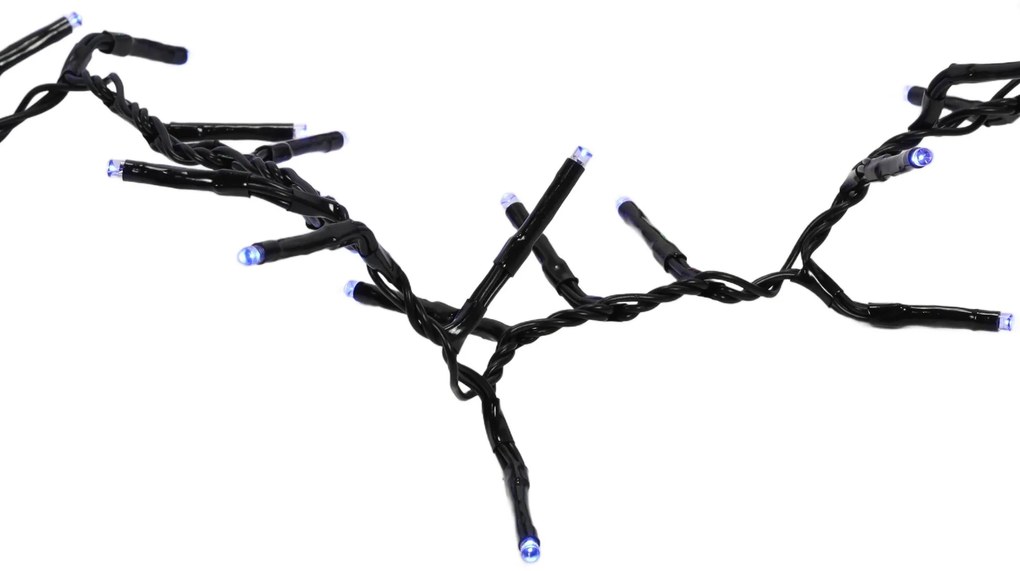 Lampki choinkowe LED z efektem bieżącej wody, 400 szt.