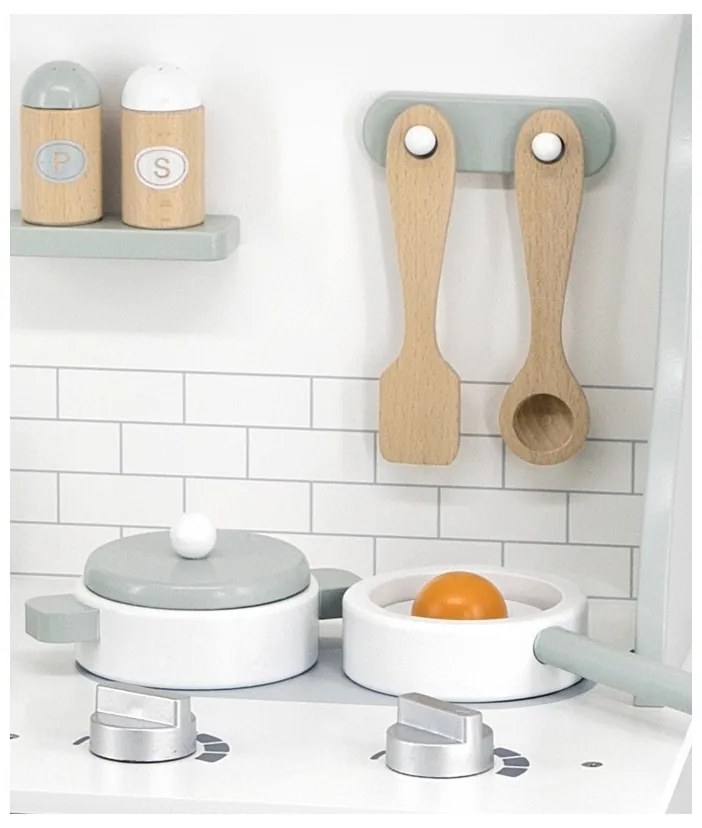 Viga polarb drewniana kuchnia z akcesoriami eco green