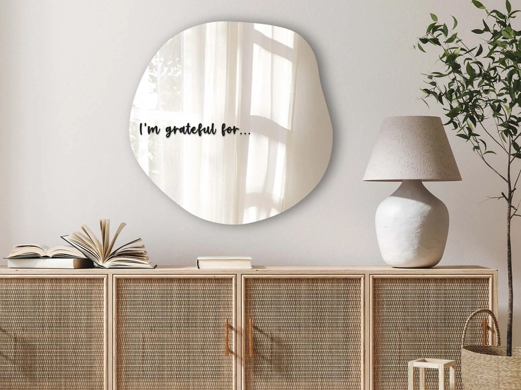 Naklejka na lustro S29 – I’m grateful for...