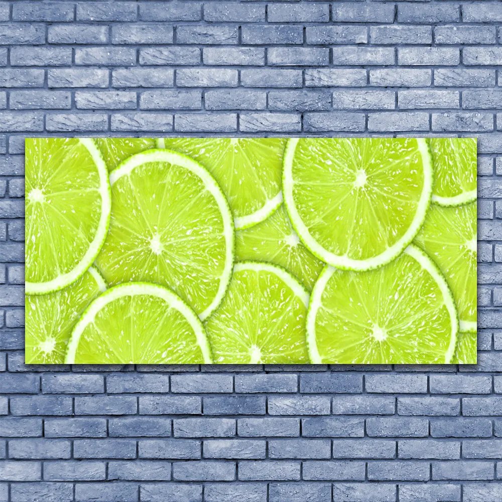 Obraz canvas Orzeźwiające Plasterki Limonki