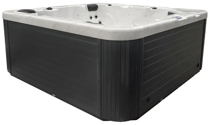 JACUZZI OGRODOWE PREMIUM WANNA SPA 5-OSOBOWA WHITE OBUDOWA BROWN 195x195 CM
