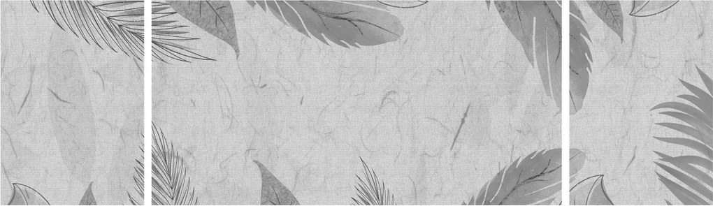 Obraz - Liście (170x50 cm)