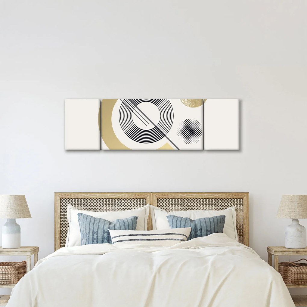 Obraz - Kształty geometryczne N⁰2 (170x50 cm)
