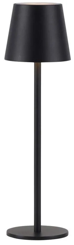 Leuchten Direkt19250-18-LED Lampa zewnętrzna EURIA LED/3W/5V IP54 czarna