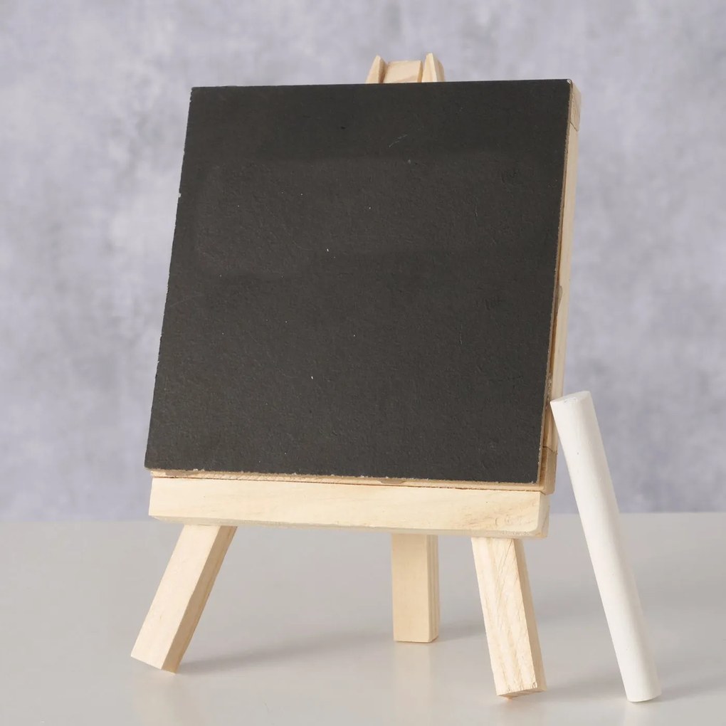 Mini tablica kredowa na notatki, CHALKY, 15 cm