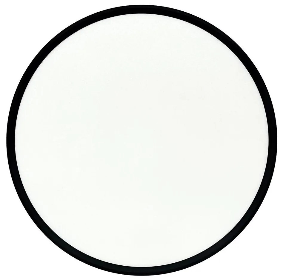 Oprawa sufitowa LED/40W/230V 3000/4000/6500K śr. 50 cm czarna