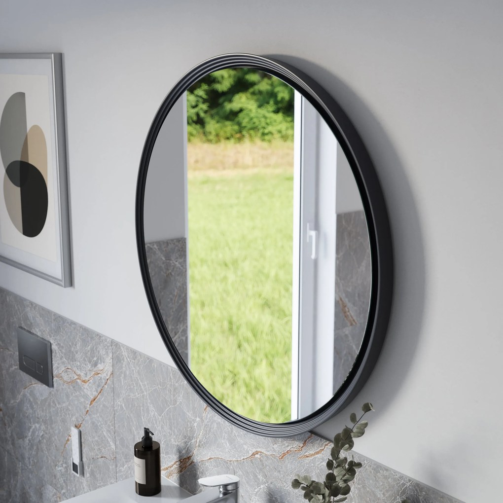 Lustro łazienkowe LED BELDIVO okrągłe - 80 cm