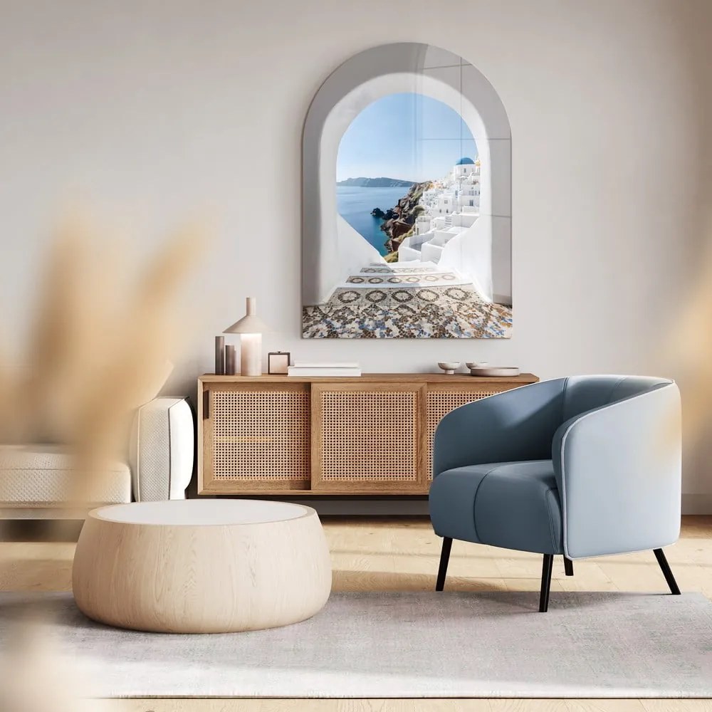 Szklany obraz 70x100 cm Oia – Styler
